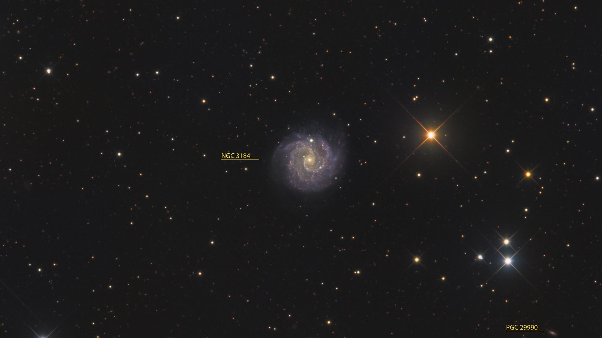 NGC 3184 (Objekte) Spektrum der Wissenschaft